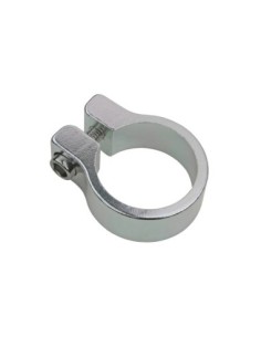 Alloy Seatpost Clamp Outer Diameter 34.9mm Chrome.